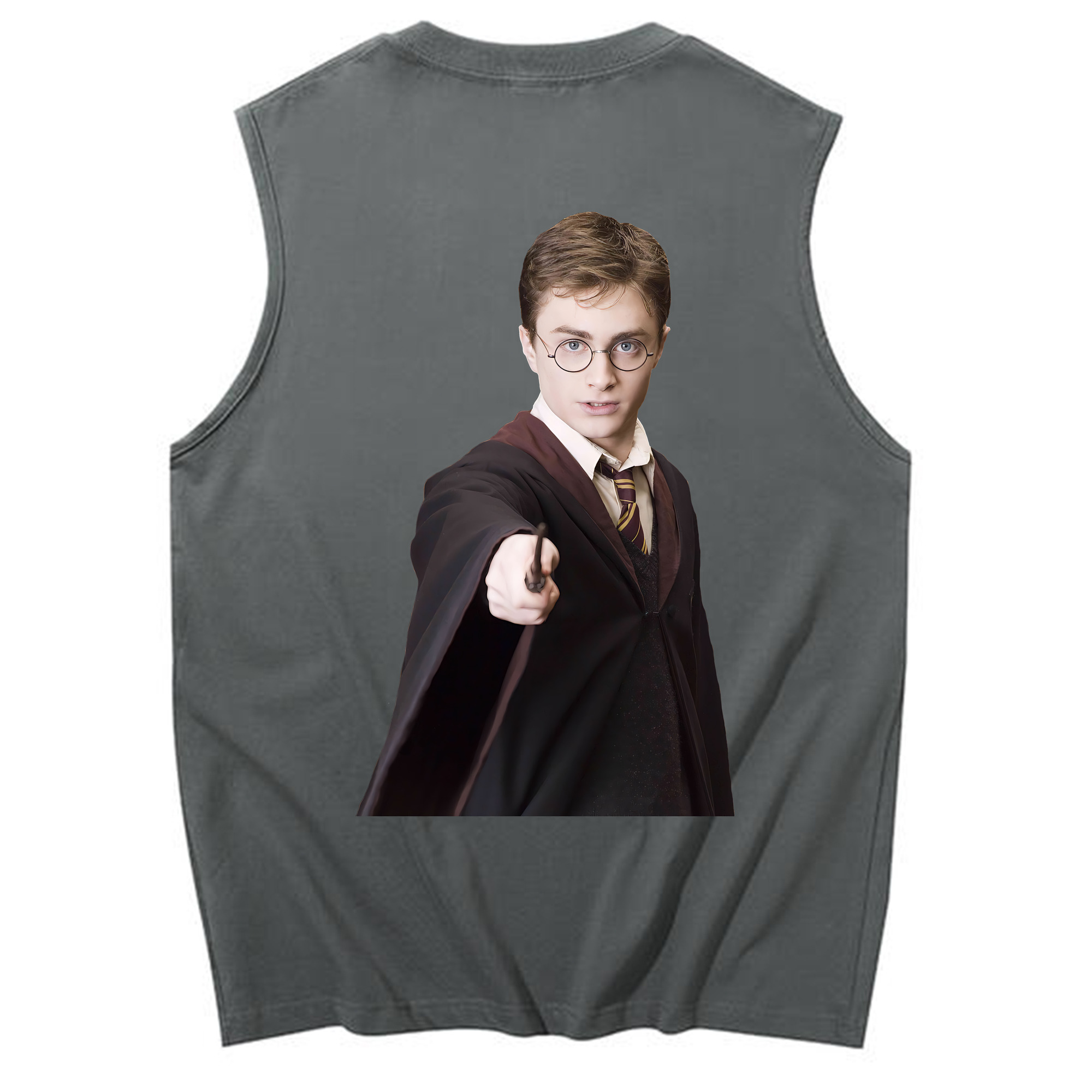 （画像用） Harry Potter ハリー・ポッターシリーズ コットン100％タンクトップ（背面プリント）